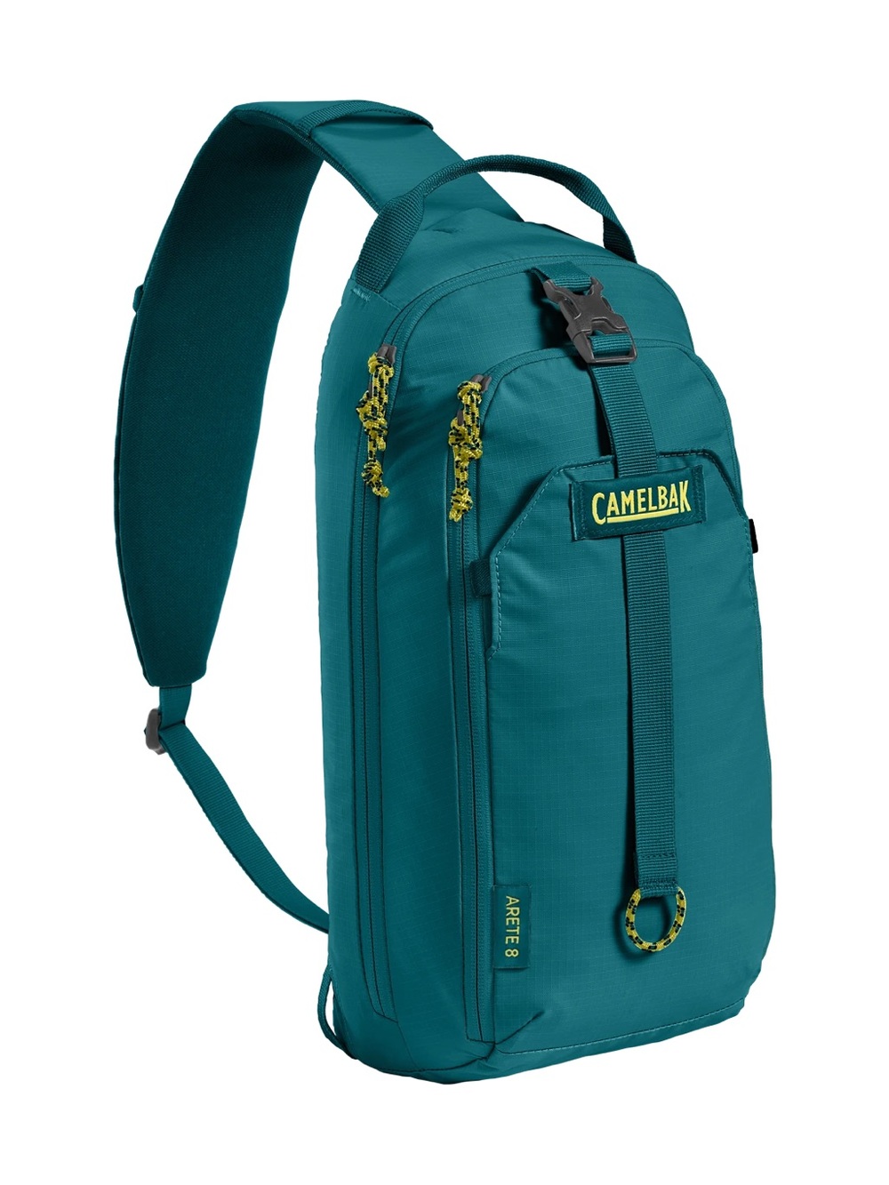 Camelbak Hydration Pack Arete 8 Sling Bag 1.5L Deep Teal/ Yellow New